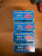 PPU .40 S&W – 190 gr FPJ