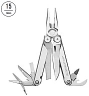 LEATHERMAN CURL - Multitool mit 15 Werkzeugen: Klinge, Spitzzgange, Diamantfeile, Schere, Bithalter