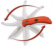 1 x OUTDOOR EDGE Swing Blade Zerwirk / Aubruch Messer mit 2 Klingen: 1 x Aufbruchklinge + 1 x Messer