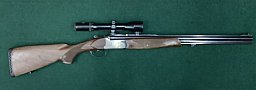 Bockbüchsflinte Kettner Kal. 12/70 7x65R mit ZF S&B 1,5-6x42 Gebraucht