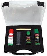 1 x Ballistol #23653 SET Schnellbrünierung für Waffenläufe Schrauben > tiefschwarz matt | inkl. Box!