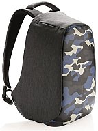 Anti-Diebstahl Laptop Rucksack mit USB von XD Design in Camouflage - Optik