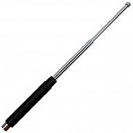Teleskop Schlagstock 20,5/53,5cm Chrom + Tasche / Holster