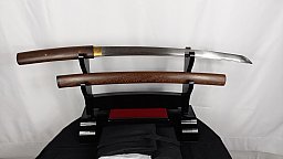 Gefaltetes Shirasaya Wakizashi Schwert