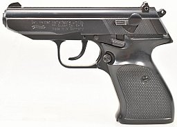 WALTHER / ULM Pistole Modell PP - SUPER im Kaliber 9x18 Ultra mit Reservemagazin