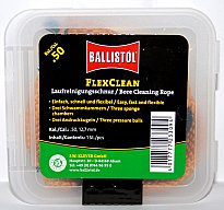 BALLISTOL Laufreinigungsschnur "FLEX CLEAN" > perfekt Kalibergenau für Pistole Büchse .50 AE 12,7mm