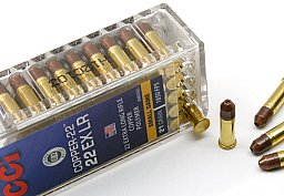 50 Stück Schuss CCI .22 EX l.r. KK Munition Bleifrei Leadfree COPPER EX LR 21gr CHP Polymer 564m/s