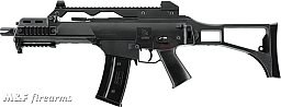 HECKLER & KOCH G36 C SPORTSLINE S-AEG STURMGEWEHR SEMI-AUTO KALIBER 6 mm BB MIT MID CAP ERSATZMAG.