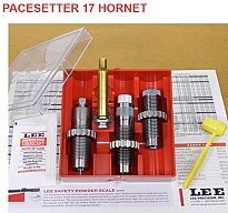 LEE 3-Die-Pacesetter Langwaffen Matrizensatz-SET Full-Length | .17 Hornet - 17 HORNET | #90096 NEU