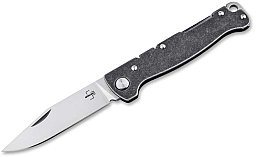 1 x BÖKER Plus Taschenmesser EDC 01BO866 ATLAS Backlock Clippoint 7,4cm Klinge D2 Stahl Griff Edelst