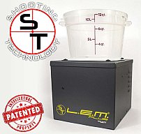 LEM L.E.M. PLUS | Cartridge Case Cleaner Nasstumbler mit Edelstahl Pins Elektrisch Magnetsich 220V
