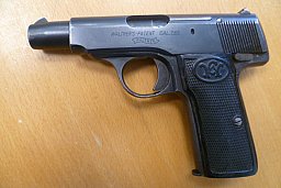 Pistole Walther Modell 4 Zella-Mehlis 7,65mm Browning