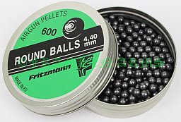 Fritzmann Rundkugel 4,40mm 600 Stück 24007-01