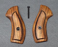 Smith & Wesson J-Rahmen Luxus-Holzgriffschalen , Neuware