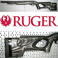RUGER 10/22 Target Lithe Thumbhole SELBSTLADEBÜCHSE .22l.r./lfb Schichtholz/Lochschaft+Gewinde 1/2''