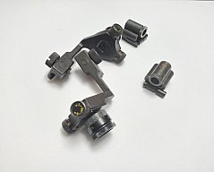 K31 Diopter mit Irisblende und Korntunnel / Swiss Schmidt Rubin rear sight diopter + tunnel