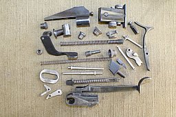 Ersatzteile Set für russ. Pist. MU 55-1 Kal. 22lr - gebraucht