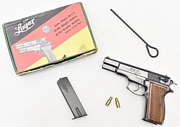 Top ! REDUCTA Pistole " LUGER Modell 90 " im Kal. 4mm M20 / 9mm Luger in der OVP