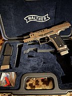 Walther Pistole Q5 Match Steel Frame Black Tie - NEU