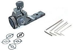 000932, ANSCHÜTZ, Diopter 6827 + Ringkorne Biathlon NEU