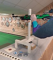 Auflageständer, Schießhilfe, Stativ, Schießauflage für Gewehr u. Pistole Schützen Zirbe