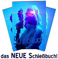 DAS NEUE Schießbuch in der Designer Edition -> deep blue 6 -> 3er PACK!!!   NEU! NEU! NEU! NEU! NEU!
