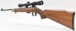 Rep.- Büchse ANSCHÜTZ Mod. 1441/42 Kaliber .22 l.r. mit Luger ZF 3-9x32 Duplex