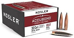 100 Nosler Geschosse .308, 210 grain, AccuBond Long Range, NEU