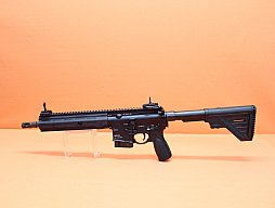 Ha.Büchse .223Rem Heckler&Koch/H&K MR223 A3 SPORT 11" Lauf Schwarz, Gas-Piston-System AR-15/HK416