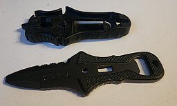 NRS Titanium Co Pilot Knife Boots Messer Kampfmesser Rettungsmesser Einsatzmesser