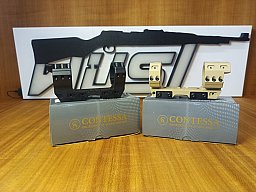 Contessa Ultra Tac Blockmontage NEU 34mm Sand Schwarz Grün