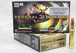 Federal Premium .308 Win. Euro Copper 150gr. 9,7g 20 Stück 300P308CXI