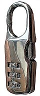 1x Stabiles Zahlenschloss/Metallschloss für Futteral, Waffenkoffer, Kurzwaffentaschen, Rangebag...