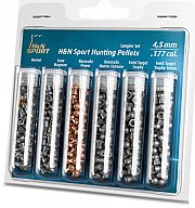 H&N Jagddiabolos TEST-SET 6 Sorten Sampler Set: HORNET CROW MAG BARACUDA POWER HUNTER TARGET TROPHY