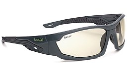 Tactical Brille Bollé®"Mercuro CSP" (bei Wechsellicht) Grau / Schwarz - Outdoorbrille