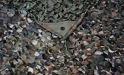 Tarnnetz 3 x 2,4 m BW Flecktarn Bundeswehr - Drückjagd Ansitz Deko