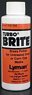Lyman #7631358 Turbo Brite Brass Polish | Zusatz für Tumbler Granulat (Mais / Nuss) Messingpolitur