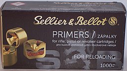 1000St. Sellier & Bellot Boxer-Zündhütchen - SMALL Pistol -