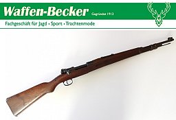 Repetierbüchse St. Barbara Luftwaffenkarabiner M98/43 (Mauser 98k) Kal. 8x57JS