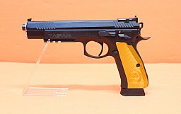 Ha.Pistole 9mmLuger Frankonia CZ75 Taipan ORANGE Pro Tuning 6"/152mm Lauf/ Sportvisierung