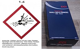 Zünder von CCI 450 Small Rifle Magnum
