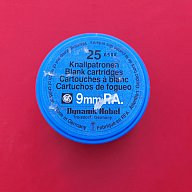 25 St. RWS Knallpatronen im Cal. 9mm PAK v. RWS