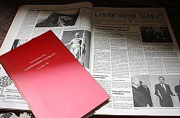 LAMPERTHEIMER TAGEBLATT November 1995 - Komplett und fein gebunden ! Riesen-Format !