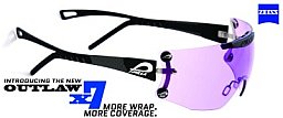 PILLA-Performance-Schießbrille Mod. Outlaw X6/X7 (incl. 3 Linsen)