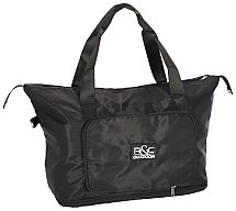 Travel Bag Schwarz faltbar - Tasche für Reise + Strand + Einkauf - mit Verlängerung