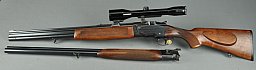 Bockbüchsflinte BBF CZ  Mod. ZH 305 incl. Zielfernrohr Kal.: 7x57R; 16/70 mit Wechsellauf BDF