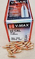 .224/40grs Hornady V-Max Jagdgeschosse 250 Stk No. 22416 # SSZ Berka