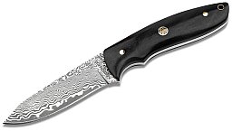 Böker Magnum Damast Messer Vernery §42a konform feststehend