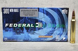Federal Power Shok .300 Win. Mag. Teilmantel 180gr. 11,7g 20 Stück 300300WBS