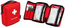 Mil-Tec First Aid Kit Large Rot #16027000 | Kompaktes Erste-Hilfe-Set